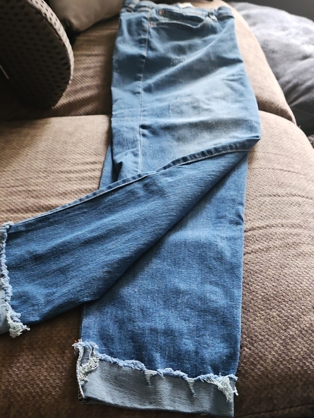 Nicole Miller Men's Straight-Leg Jeans in Medium Blue Wash